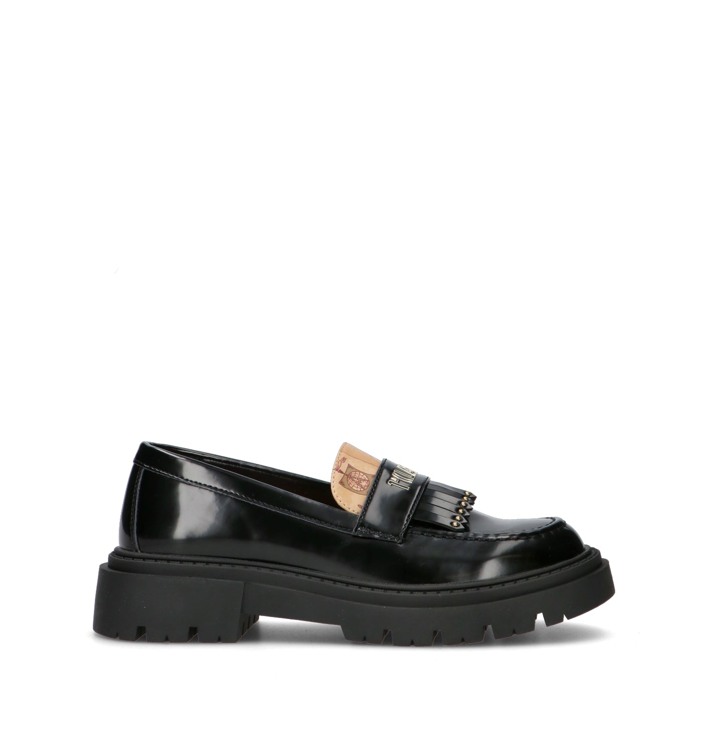 ALVIERO MARTINI Mocassino ragazza nero