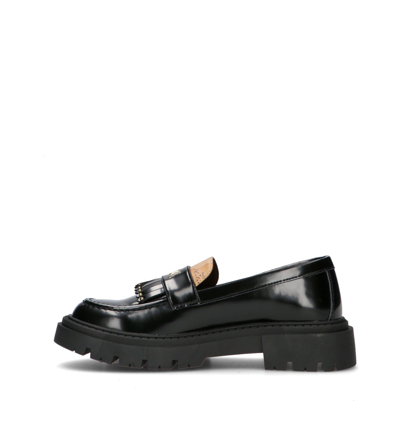 ALVIERO MARTINI Mocassino ragazza nero