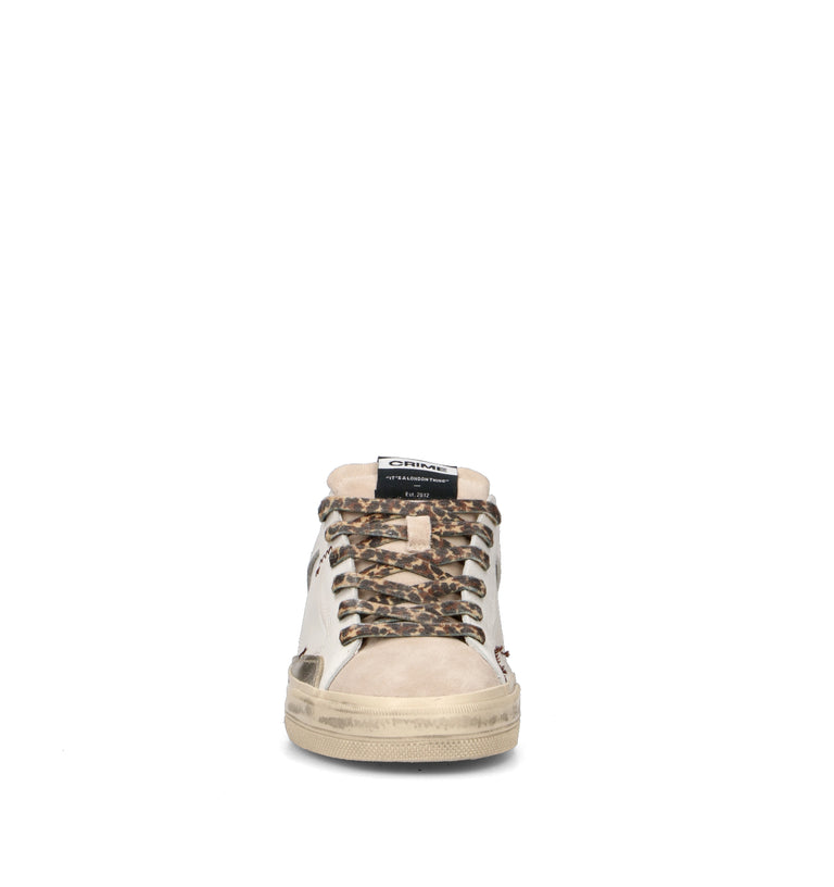 CRIME Sneaker donna bianca