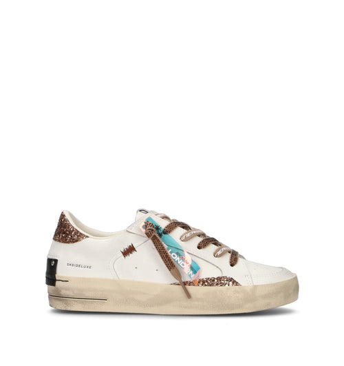 CRIME Sneaker donna bianca