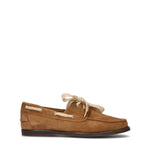 ANTICA CUOIERIA Mocassino uomo marrone in suede