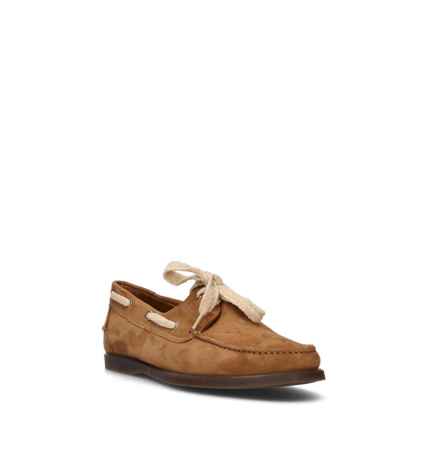 ANTICA CUOIERIA Mocassino uomo marrone in suede