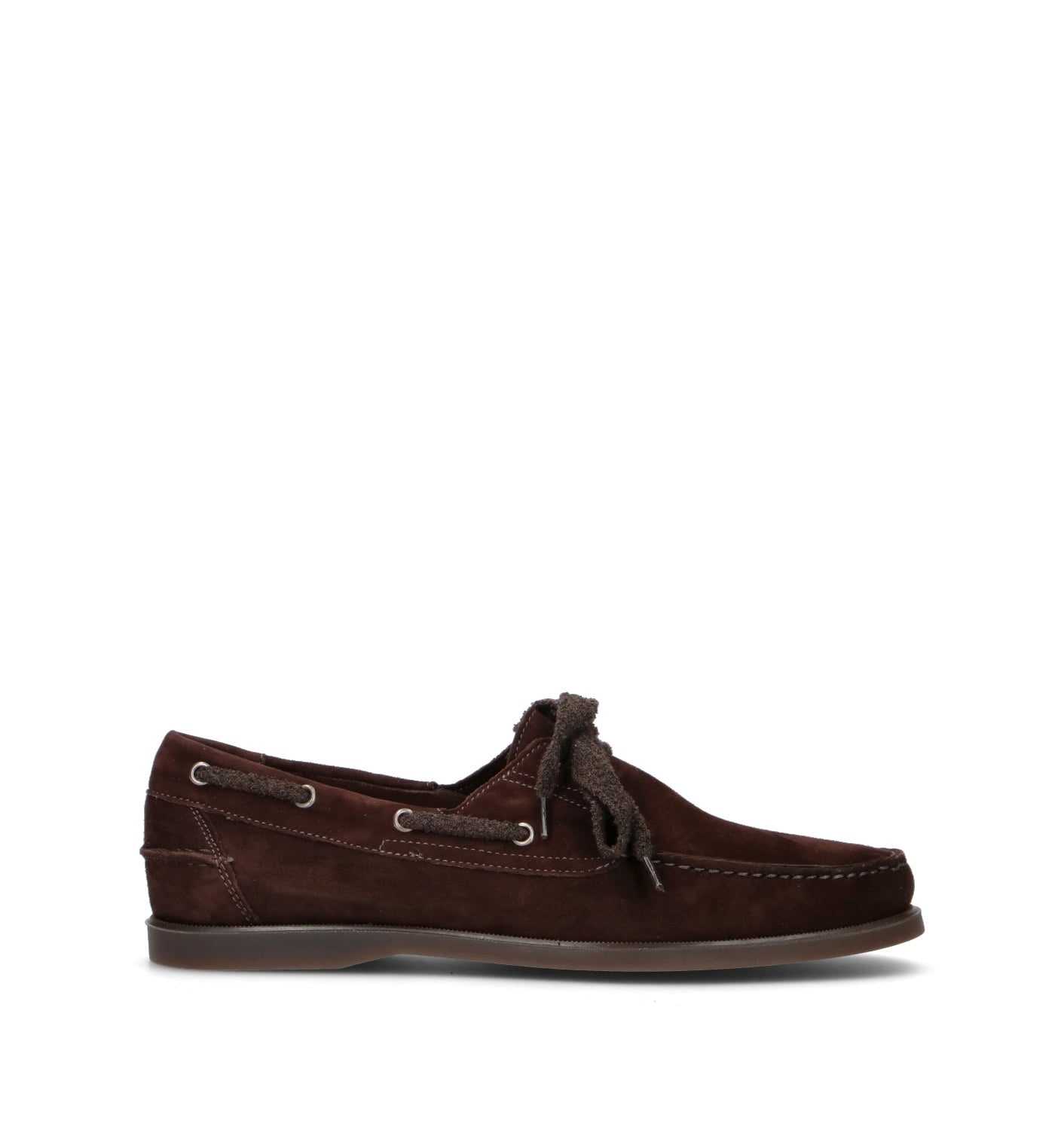 ANTICA CUOIERIA Mocassino uomo marrone in suede