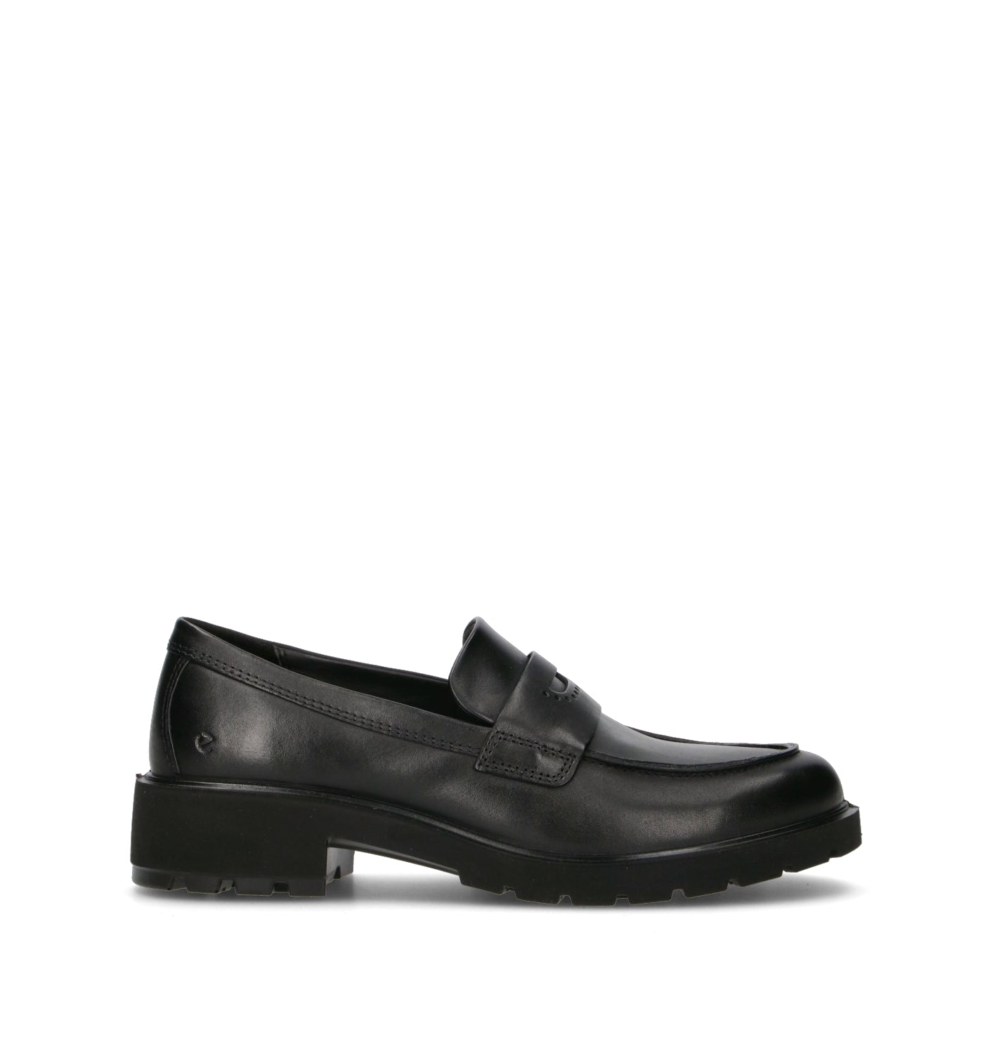 ECCO Mocassino uomo nero in pelle