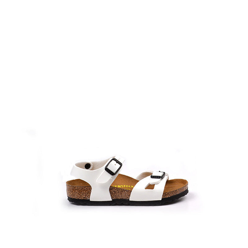 BIRKENSTOCK RIO Sandalo bimba bianco
