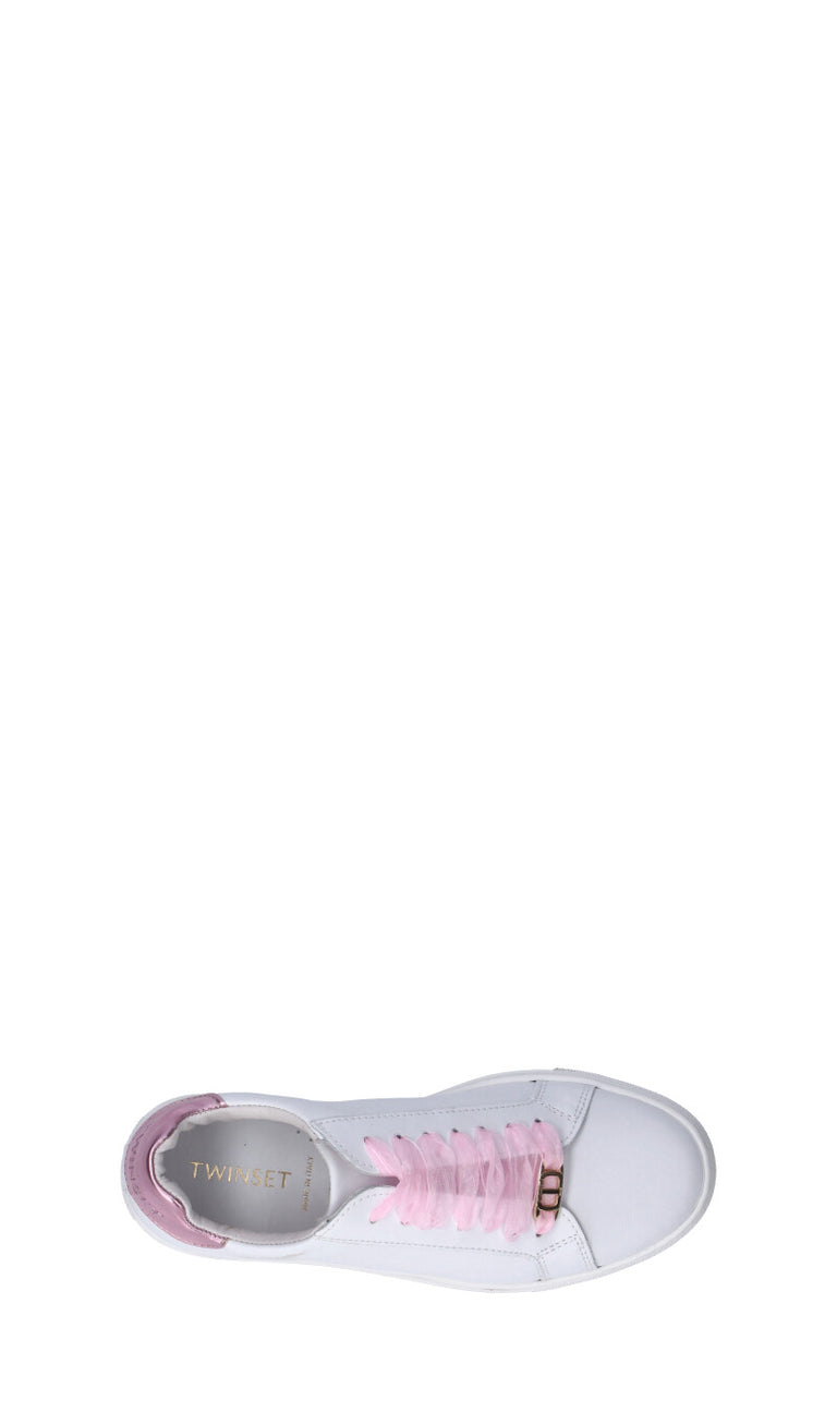 TWIN SETSIMONA BARBIERI Sneaker donna bianca/rosa