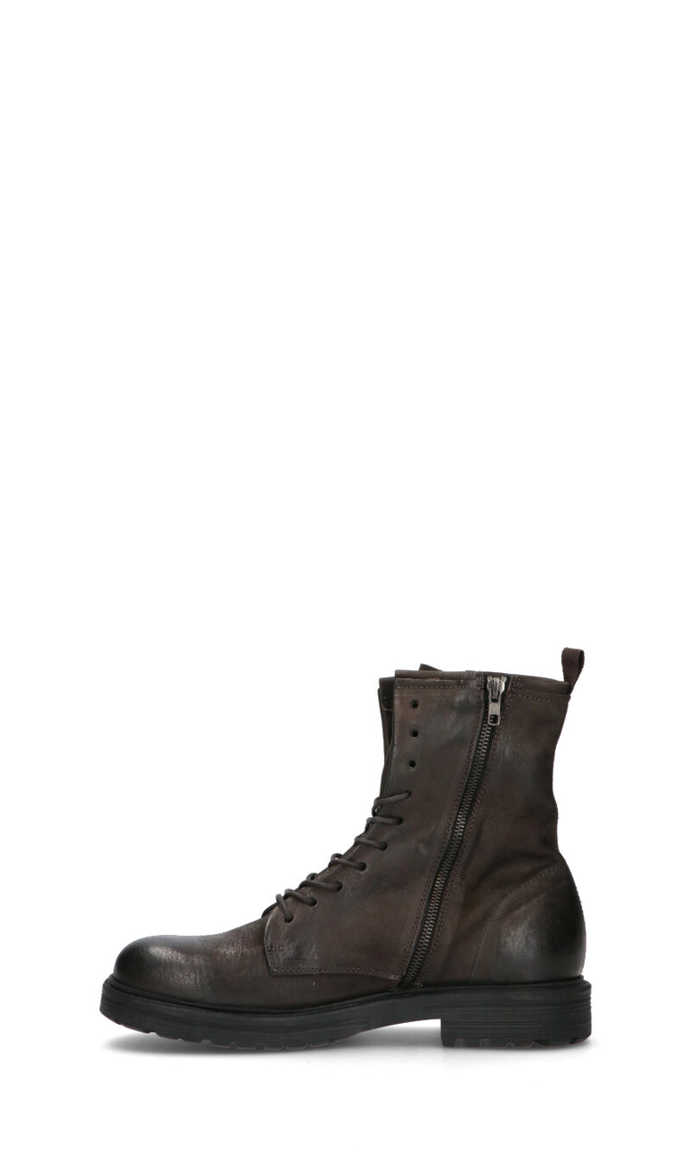 PAWELK'S Anfibio uomo caffè in pelle