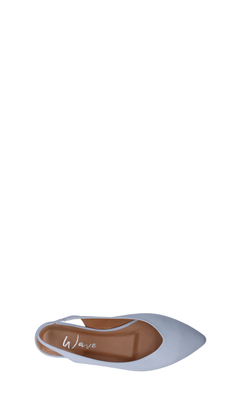 WAVE Slingback donna carta da zucchero in pelle