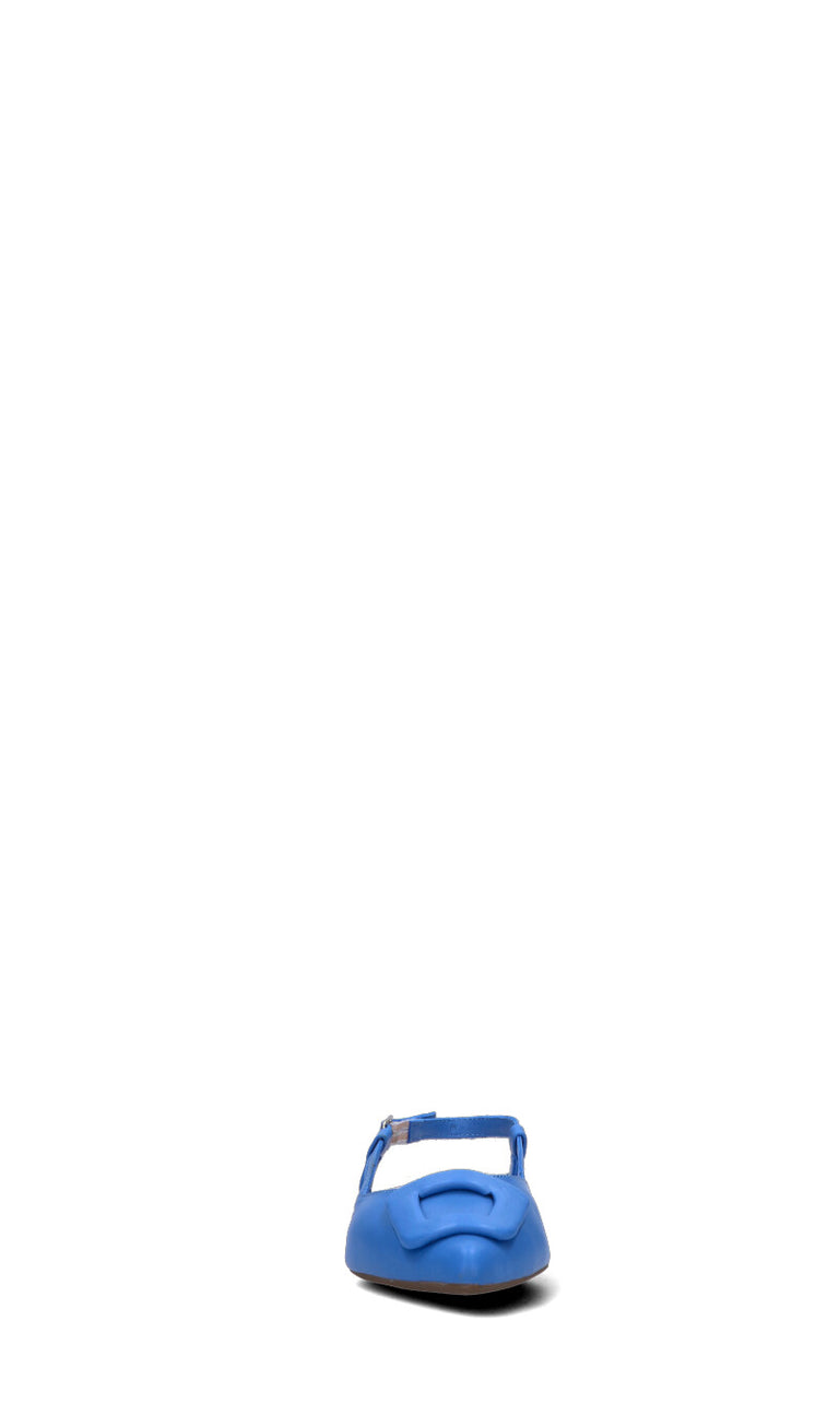 HERSUADE Slingback donna blu in pelle