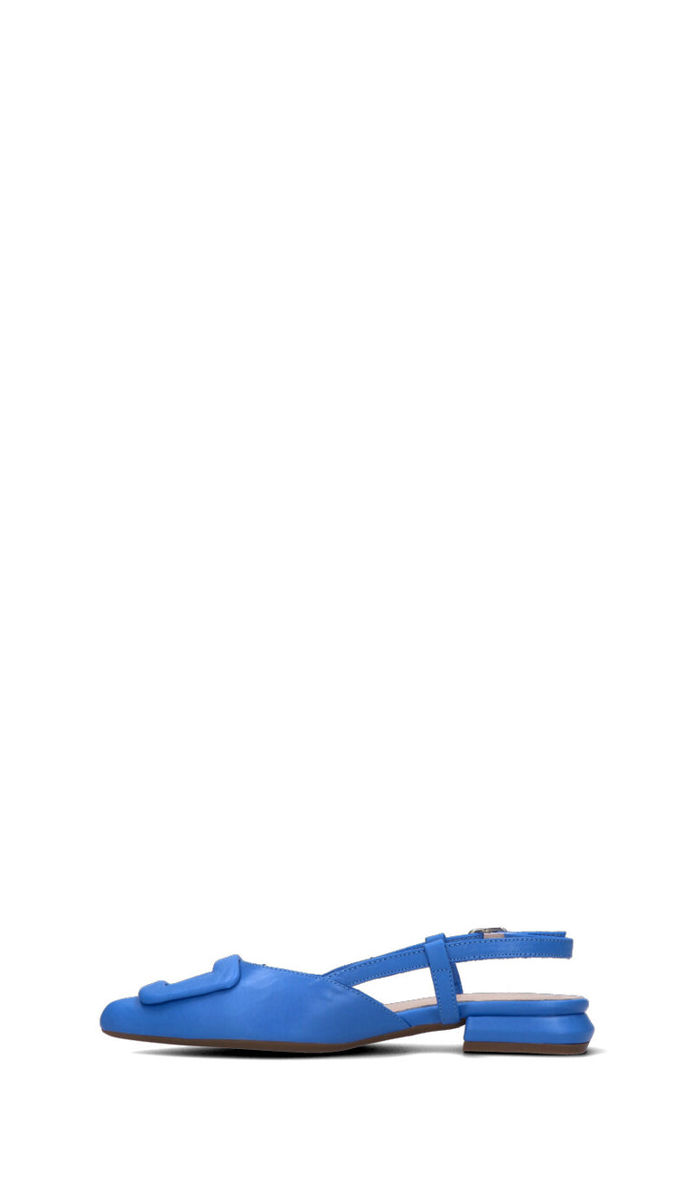 HERSUADE Slingback donna blu in pelle