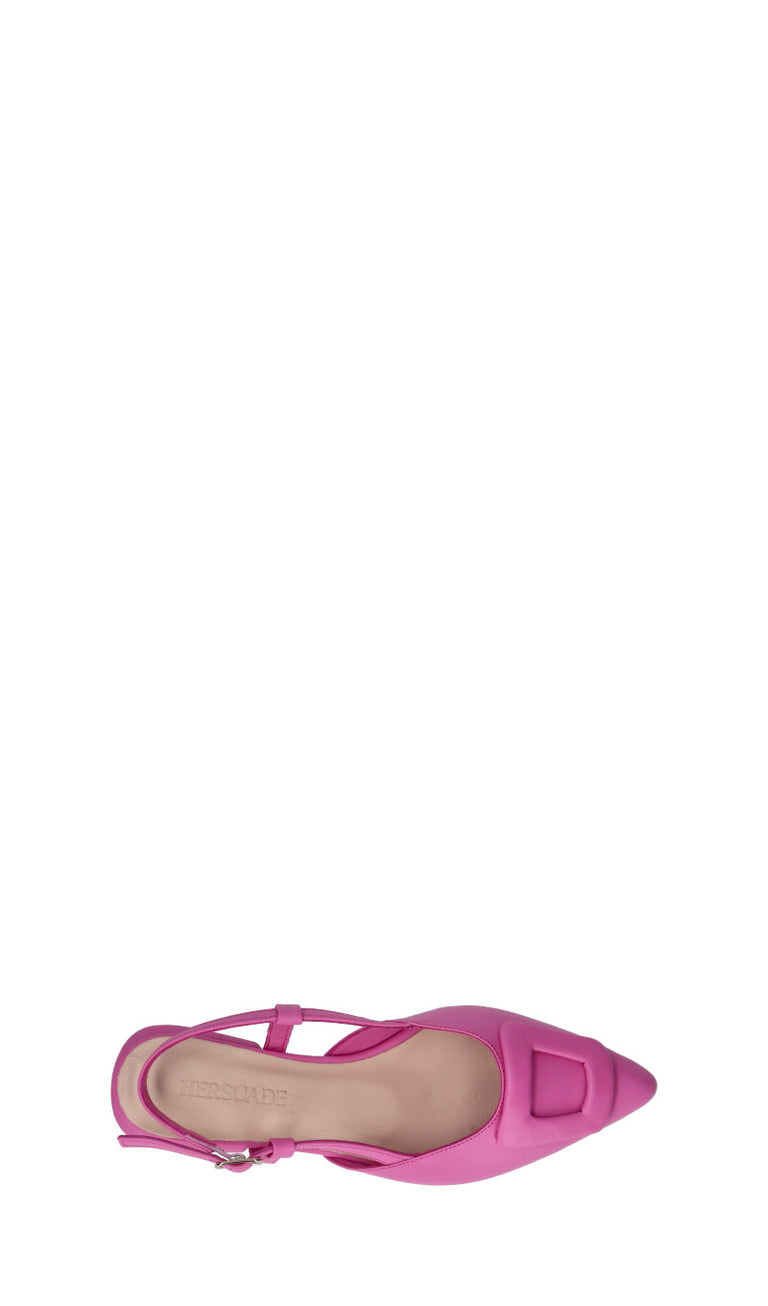 HERSUADE Slingback donna rosa in fucsia