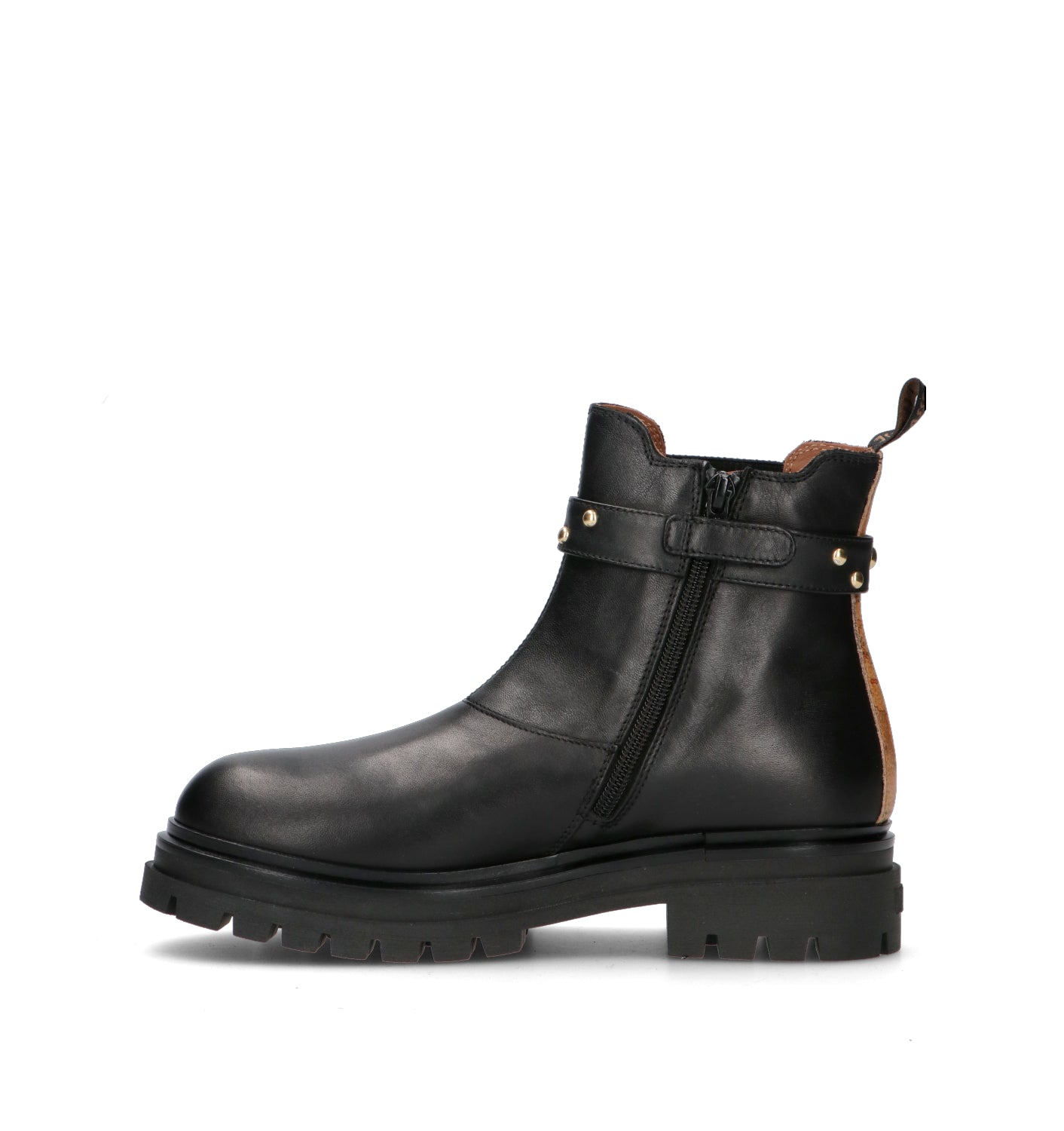 ALVIERO MARTINI Beatles ragazza nero in pelle