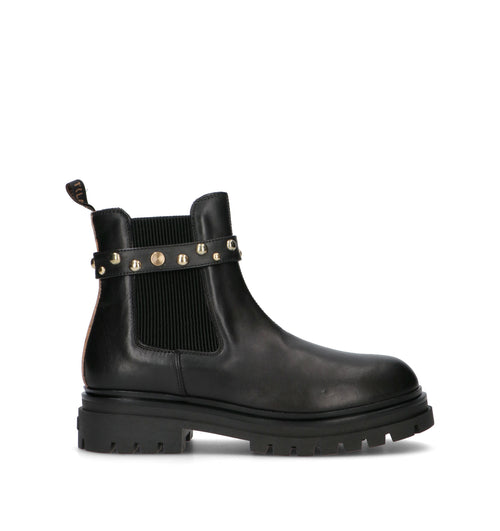 ALVIERO MARTINI Beatles ragazza nero in pelle