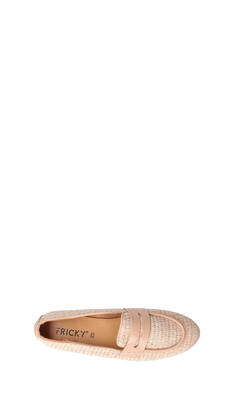 FRICKY Mocassino donna beige