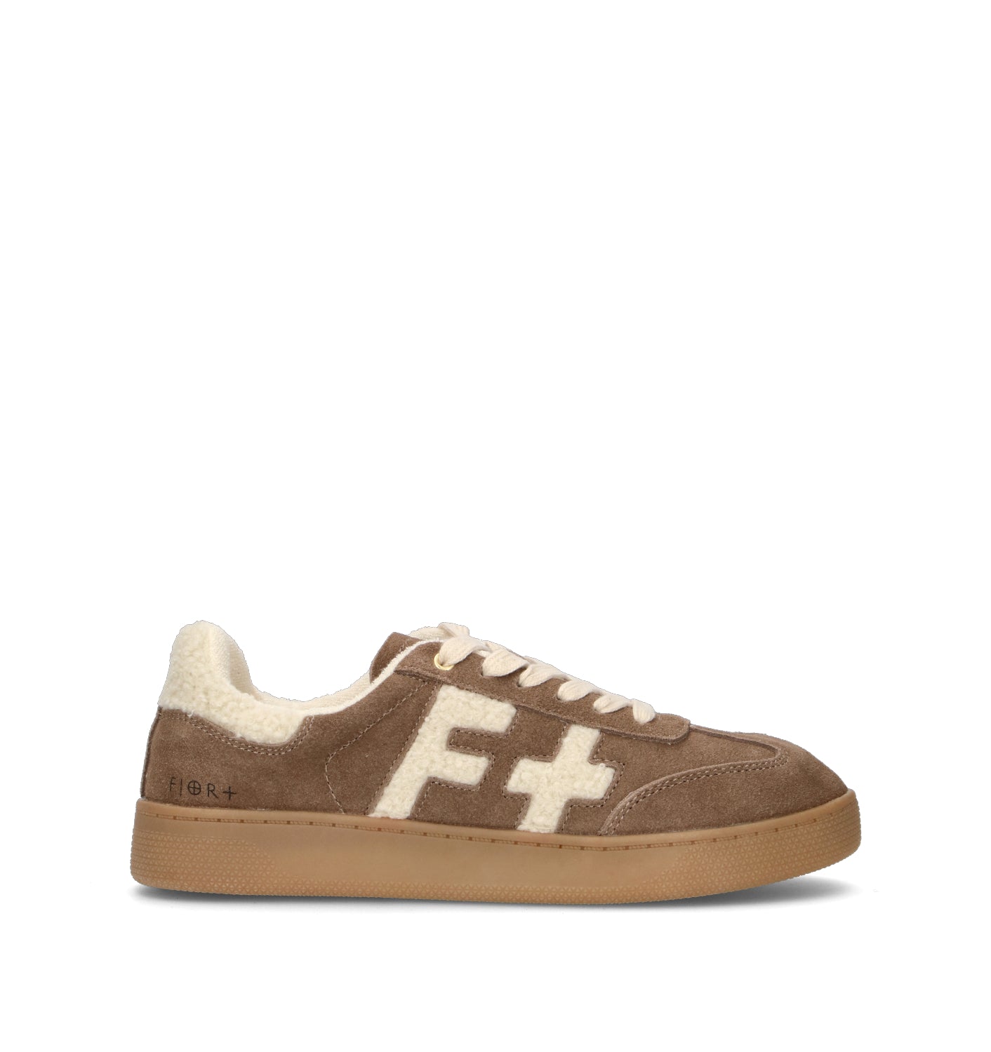 JANE KLAIN Sneaker donna taupe in suede