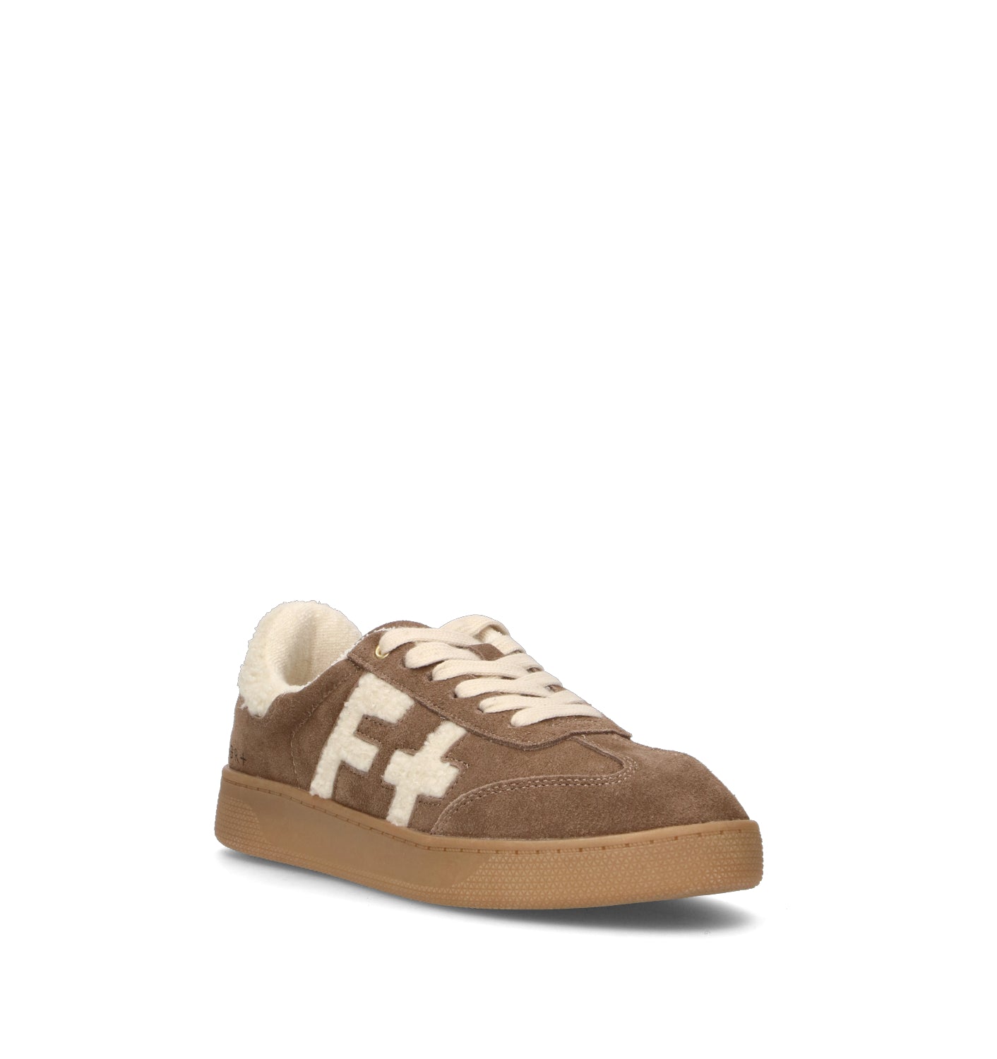 JANE KLAIN Sneaker donna taupe in suede