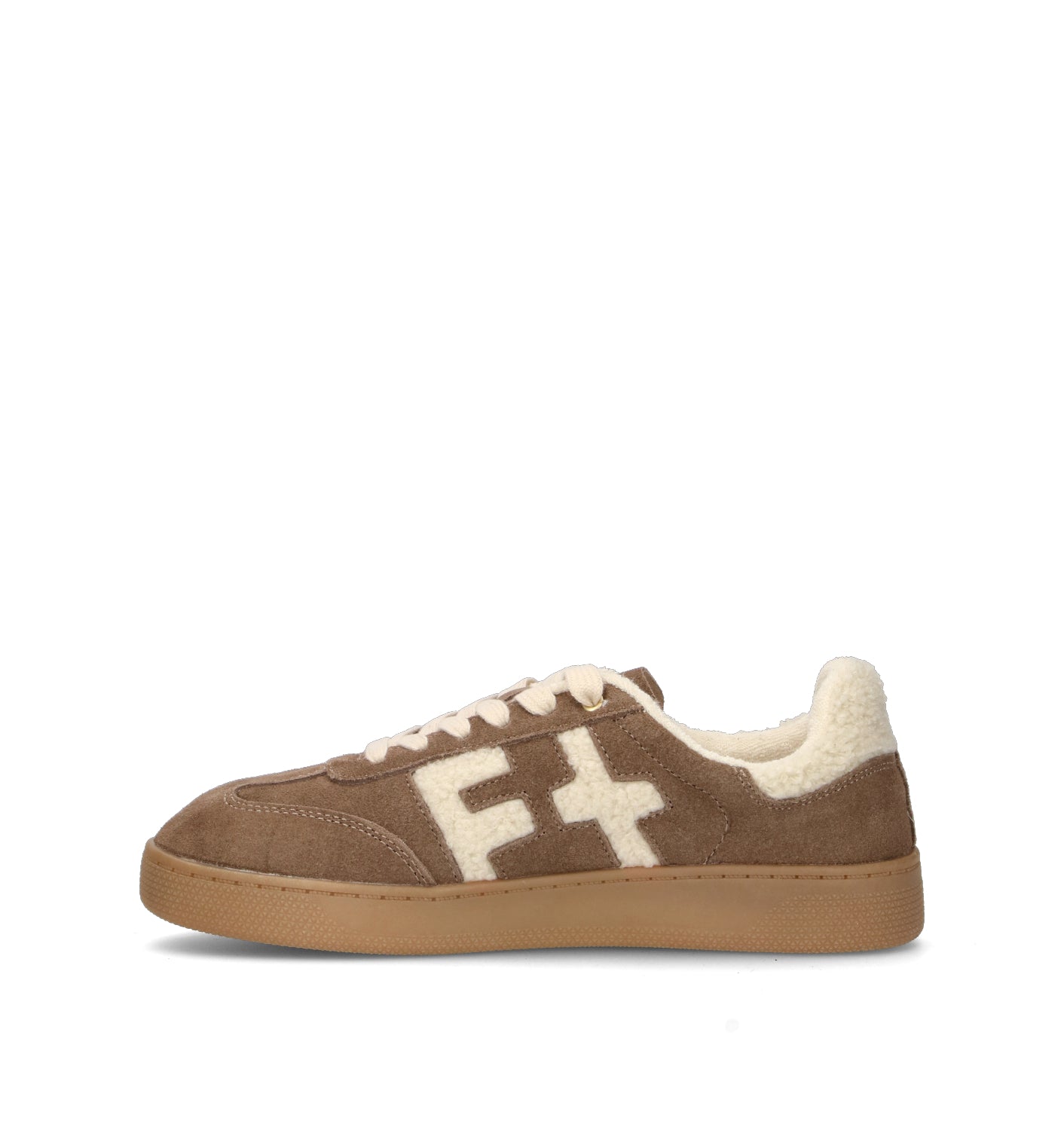 JANE KLAIN Sneaker donna taupe in suede