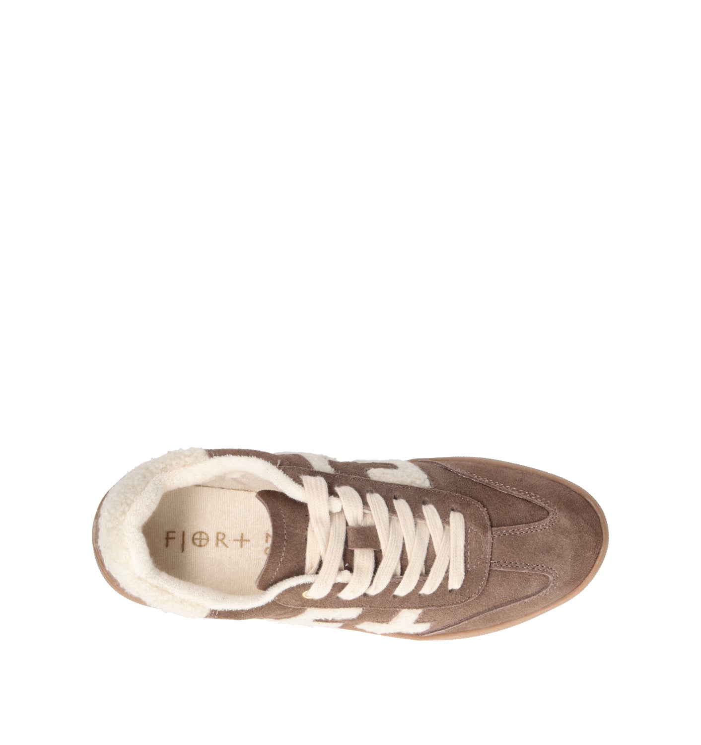JANE KLAIN Sneaker donna taupe in suede