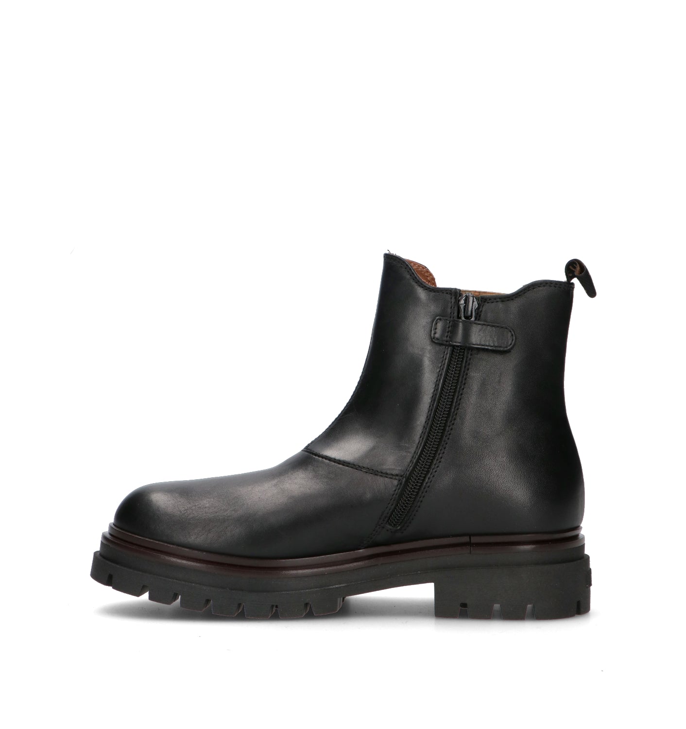 ALVIERO MARTINI Beatles ragazza nero in pelle
