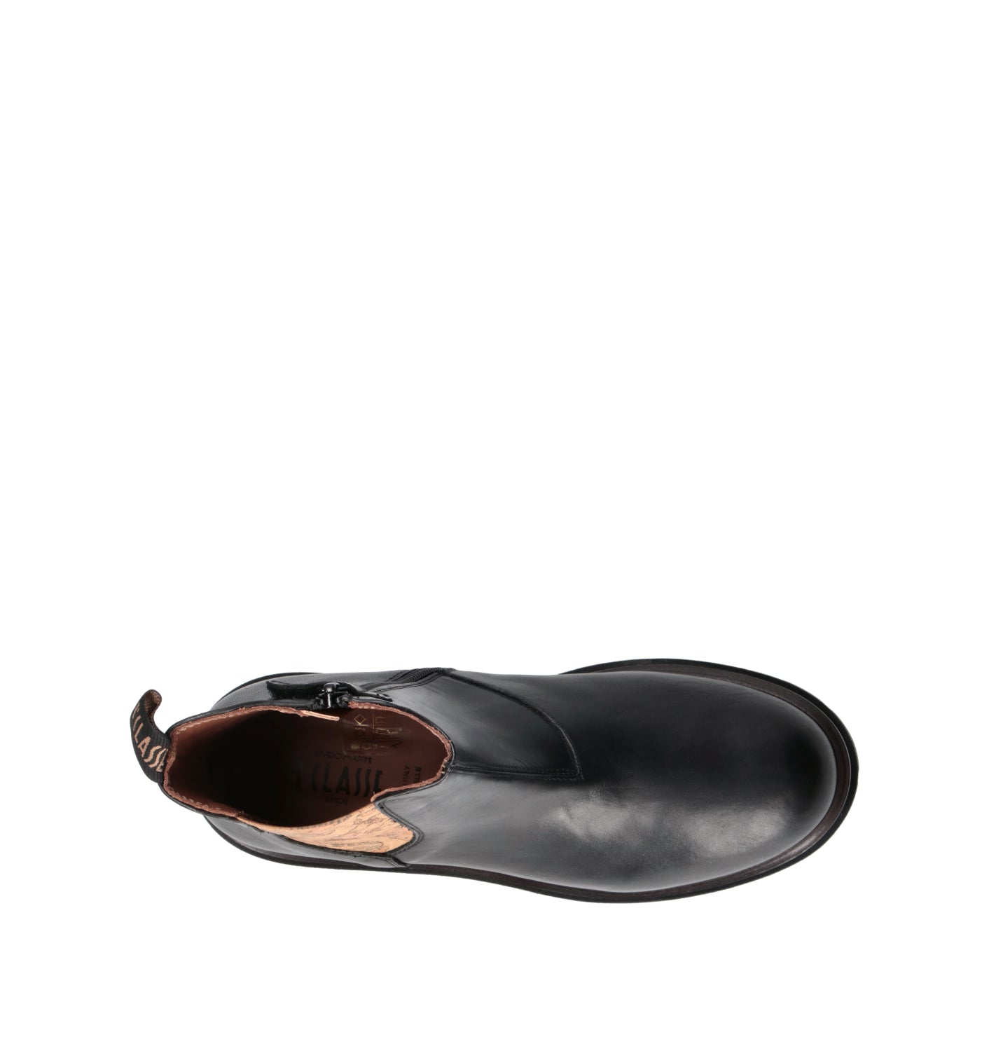 ALVIERO MARTINI Beatles ragazza nero in pelle