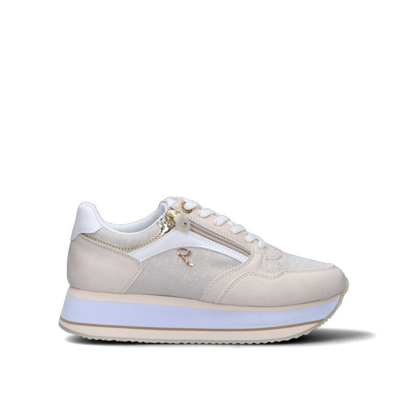 RHAPSODY Sneaker donna beige/oro