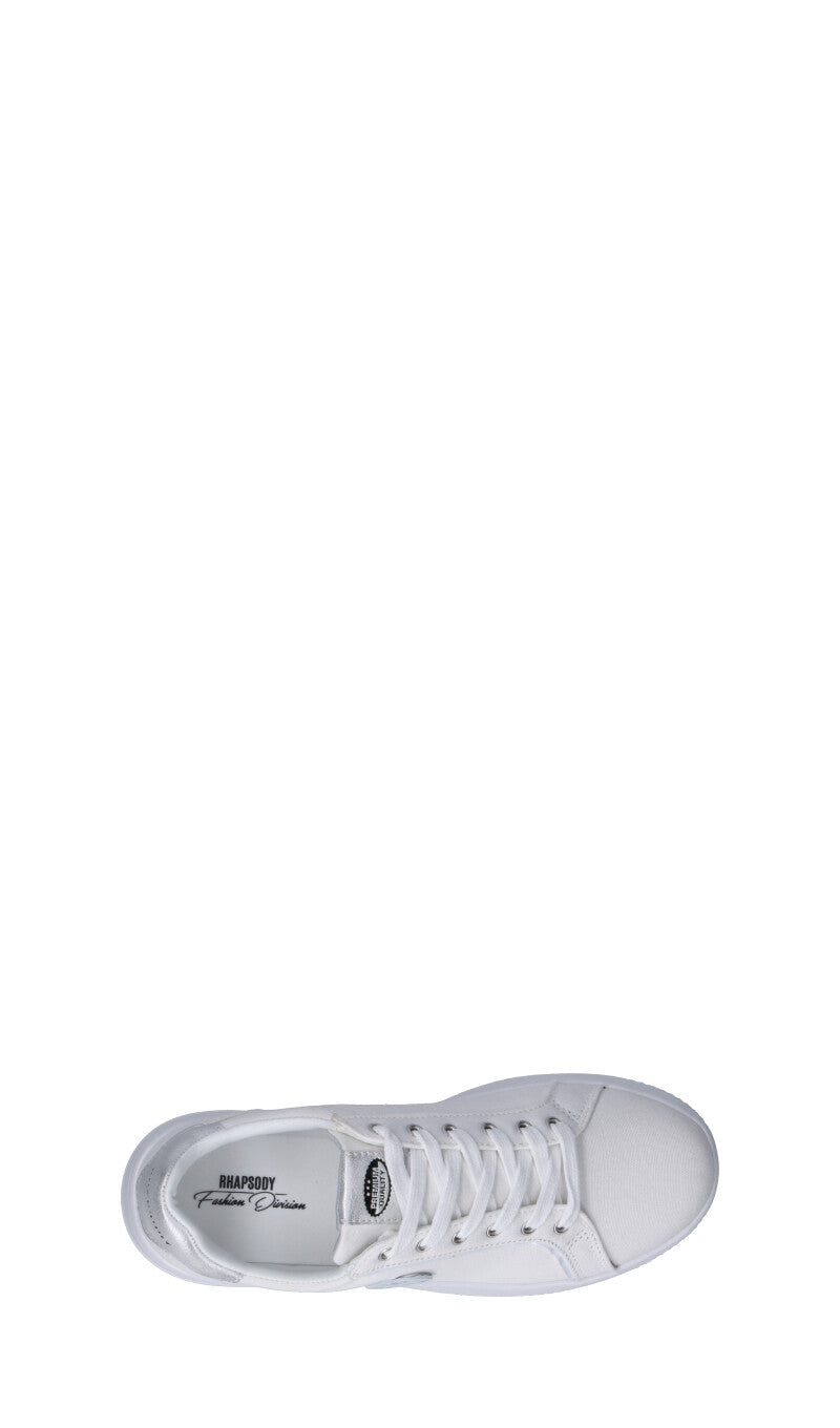 RHAPSODY Sneaker donna bianca/argento