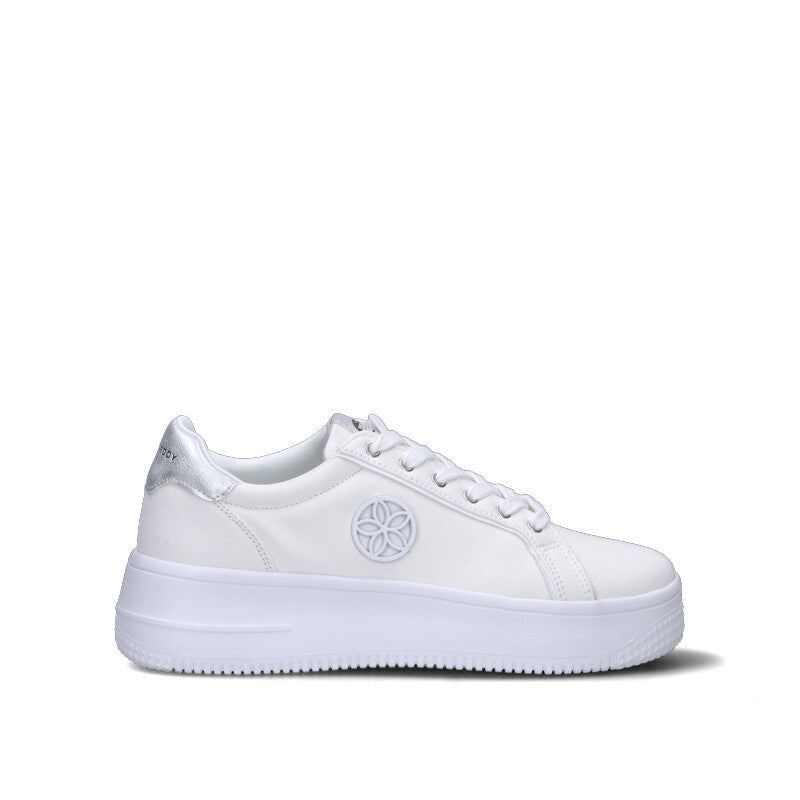 RHAPSODY Sneaker donna bianca/argento