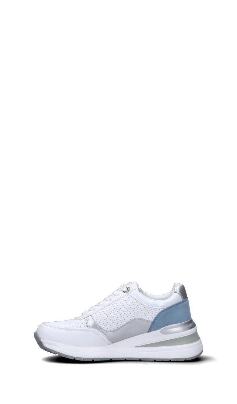 RHAPSODY Sneaker donna bianca/argento/azzurra