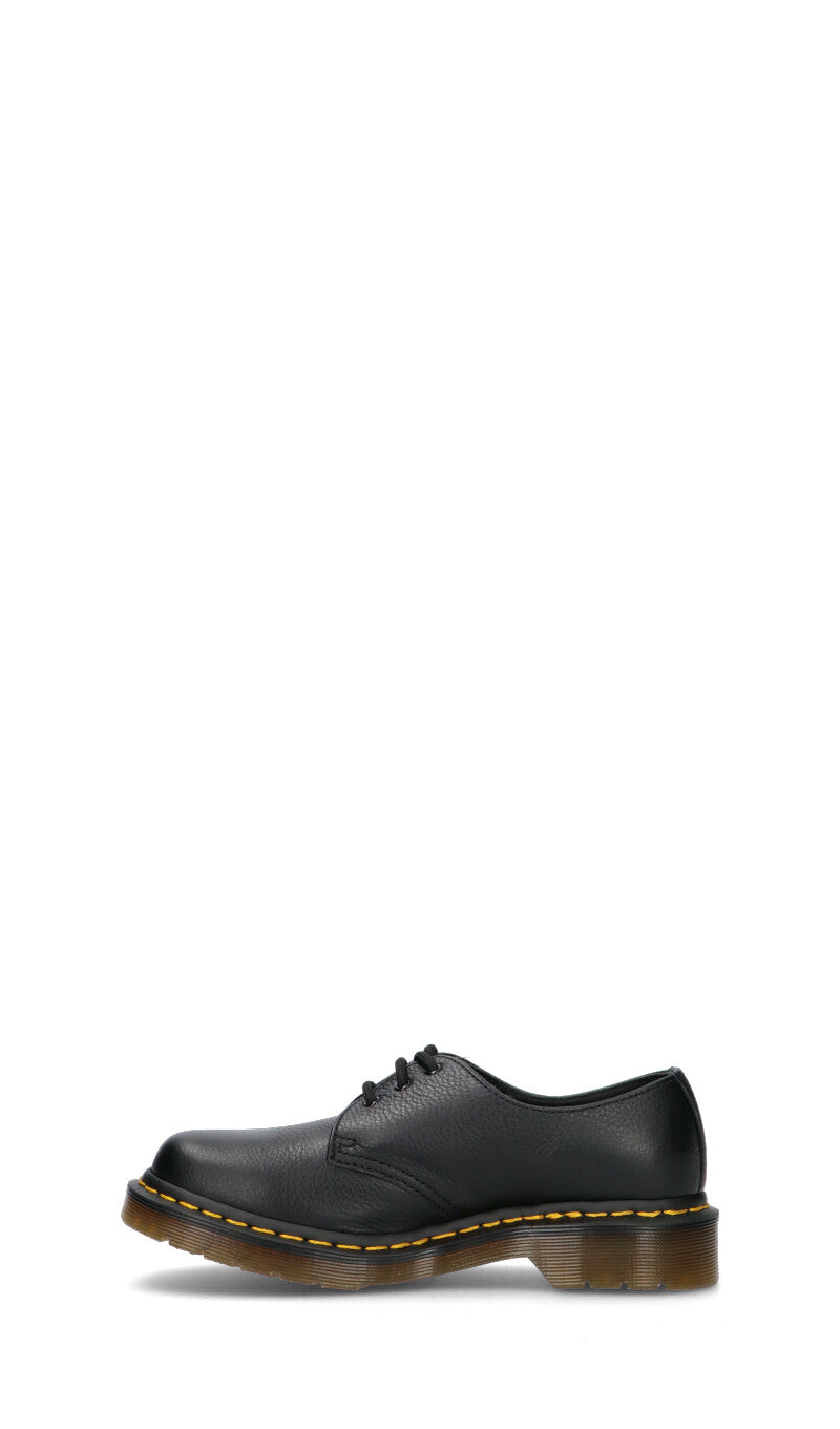 DR. MARTENS Stringata donna nera in pelle
