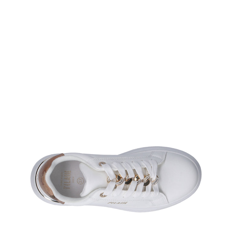 ALVIERO MARTINI Sneaker ragazza bianca