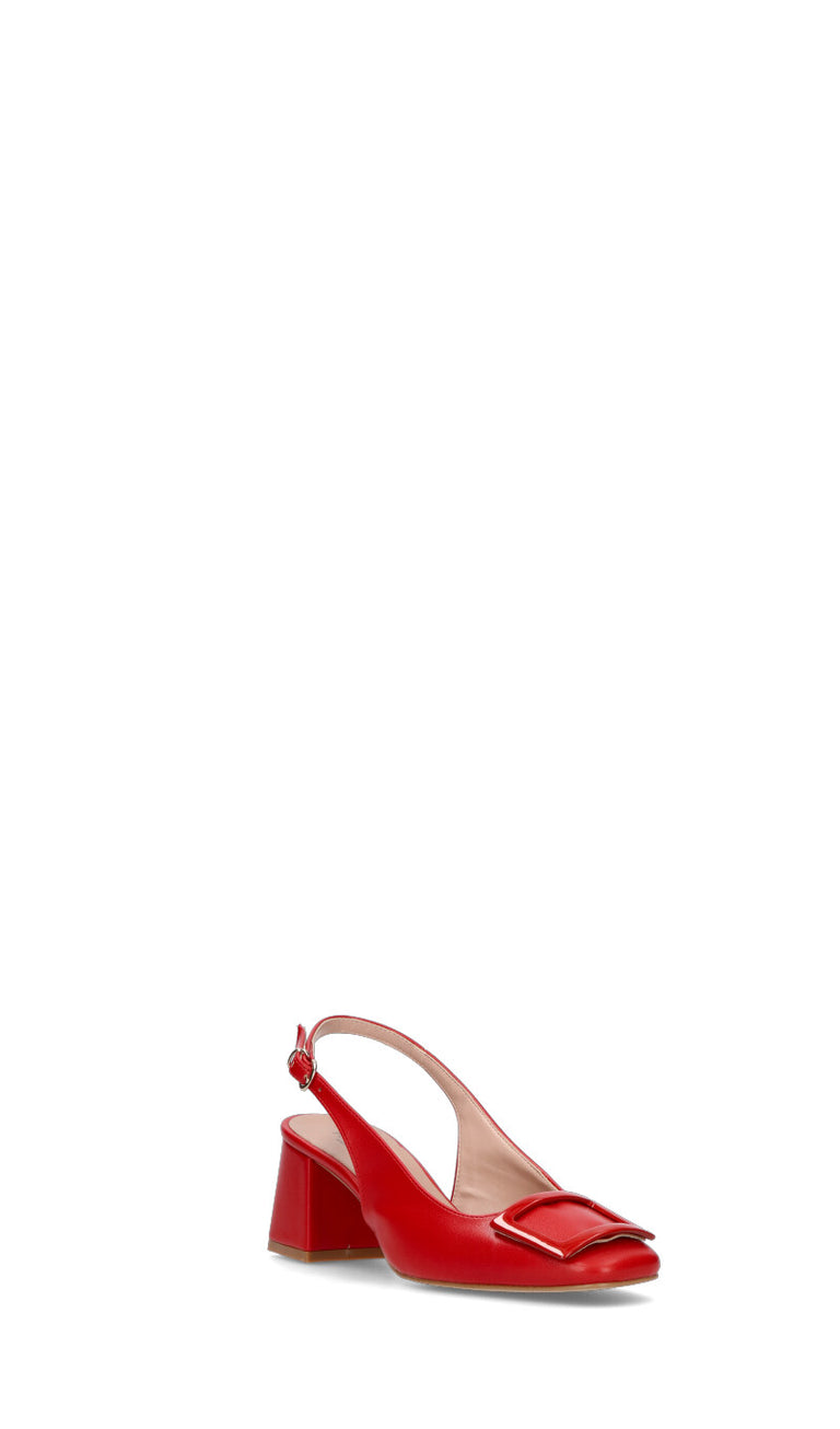 PERLAMARINA Slingback donna rossa