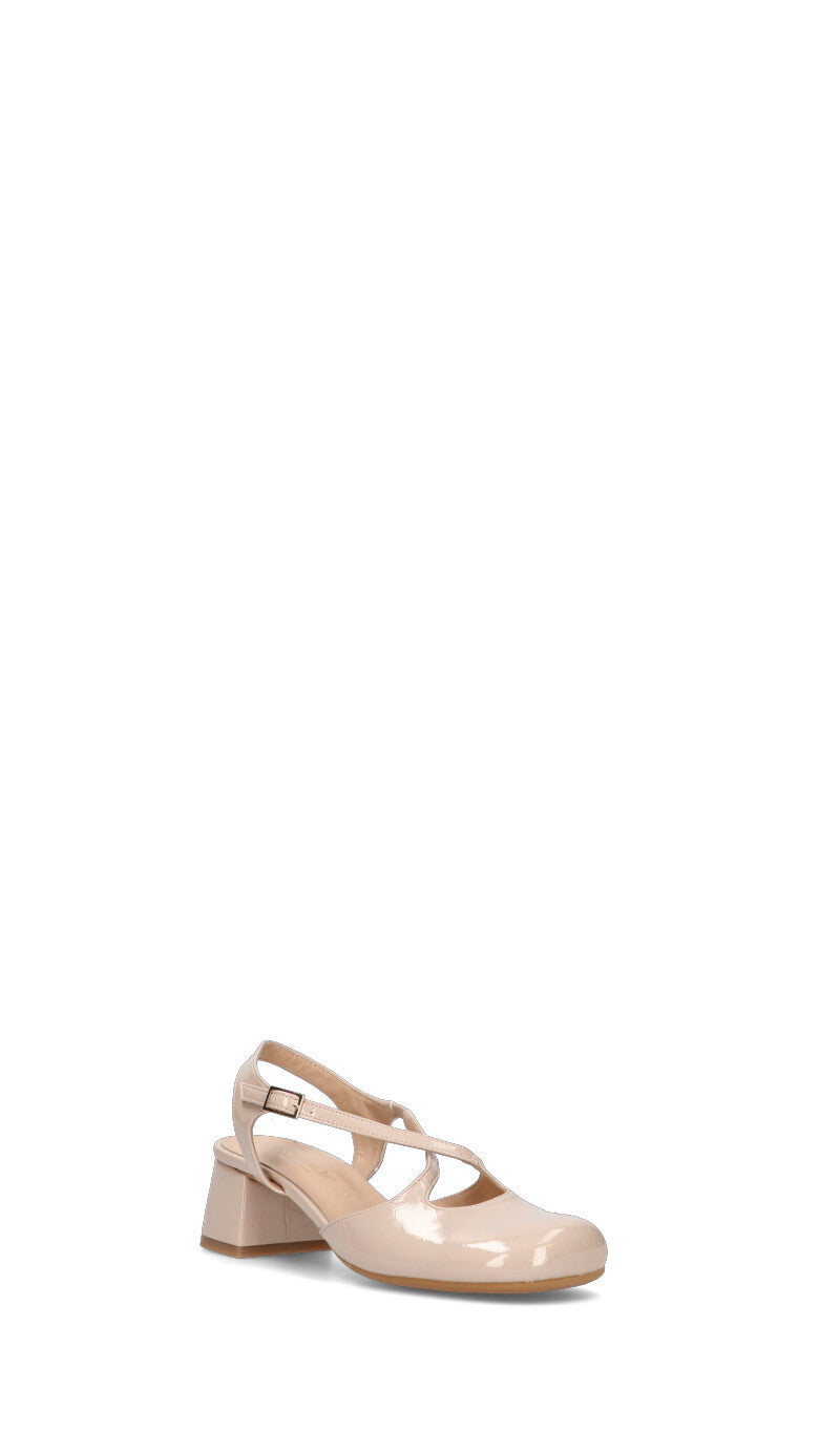 REBECCA VAN DIK Slingback donna nude