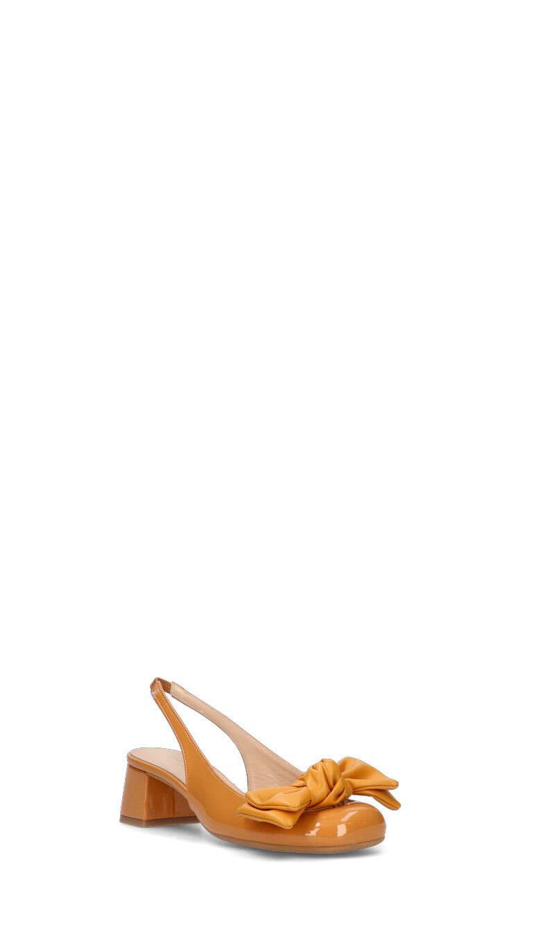 REBECCA VAN DIK Slingback donna giallo arancio