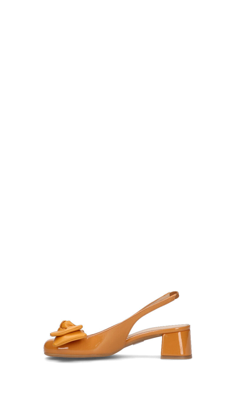 REBECCA VAN DIK Slingback donna giallo arancio