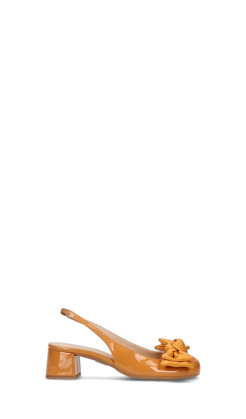 REBECCA VAN DIK Slingback donna giallo arancio
