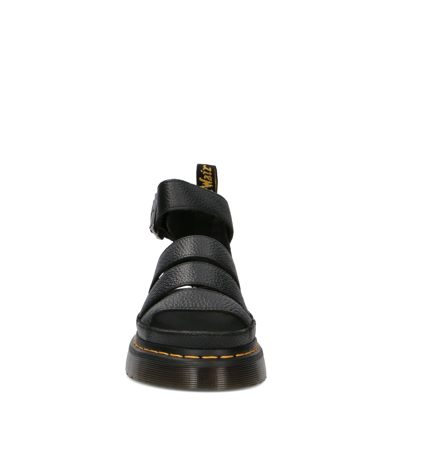 DR. MARTENS CLARISSA II QUAD Sandalo donna nero in pelle