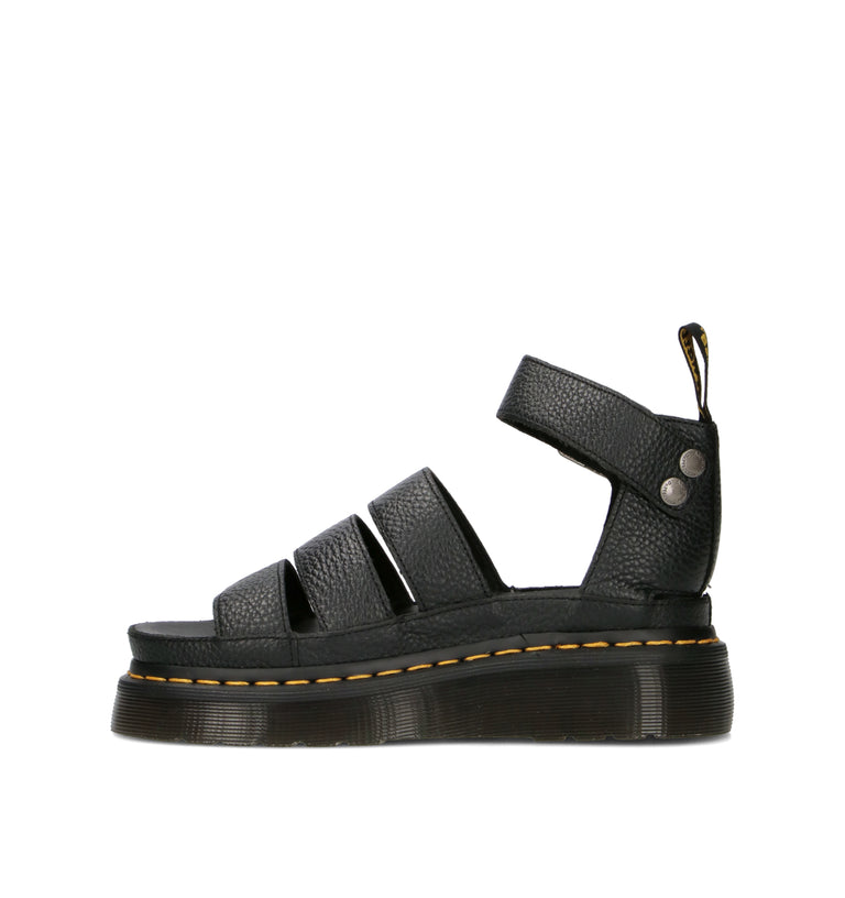 DR. MARTENS CLARISSA II QUAD Sandalo donna nero in pelle