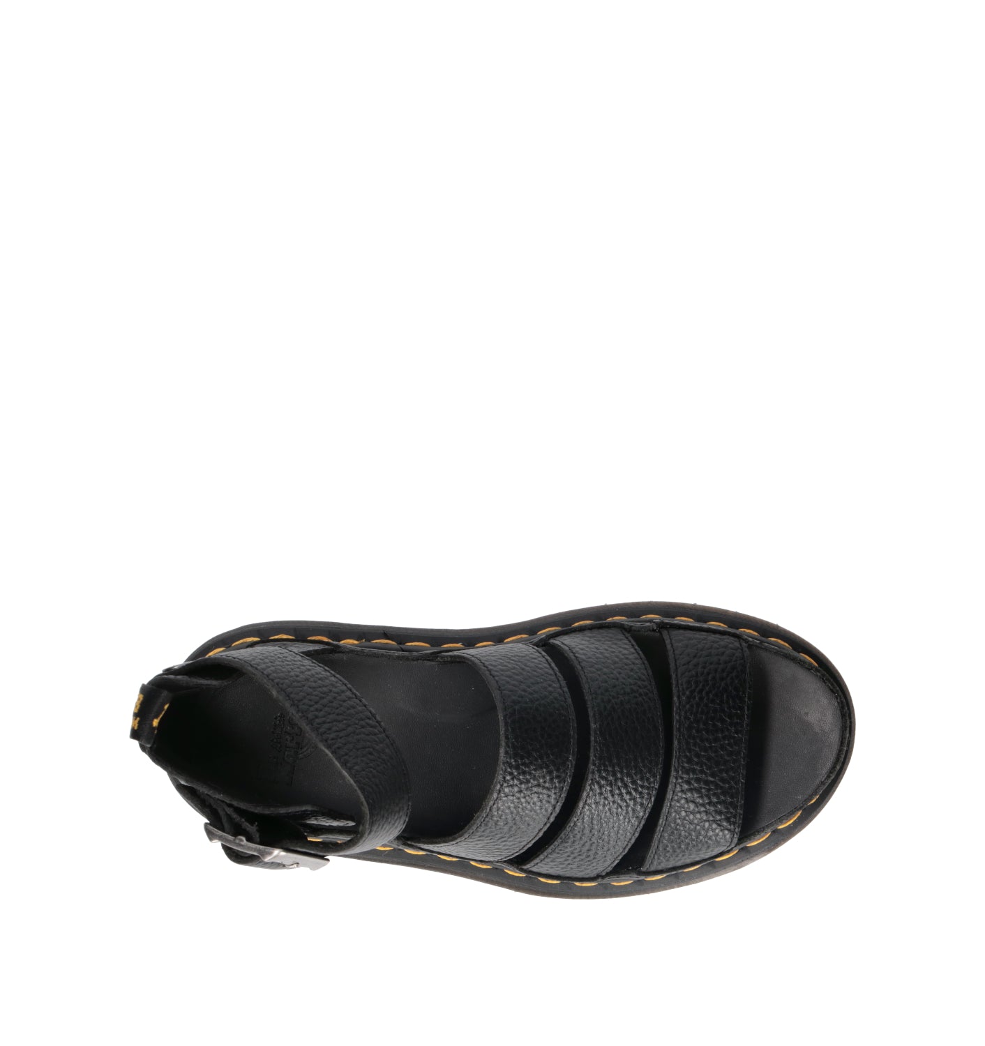 DR. MARTENS CLARISSA II QUAD Sandalo donna nero in pelle