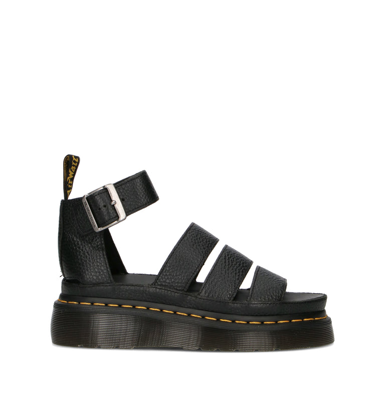 DR. MARTENS CLARISSA II QUAD Sandalo donna nero in pelle
