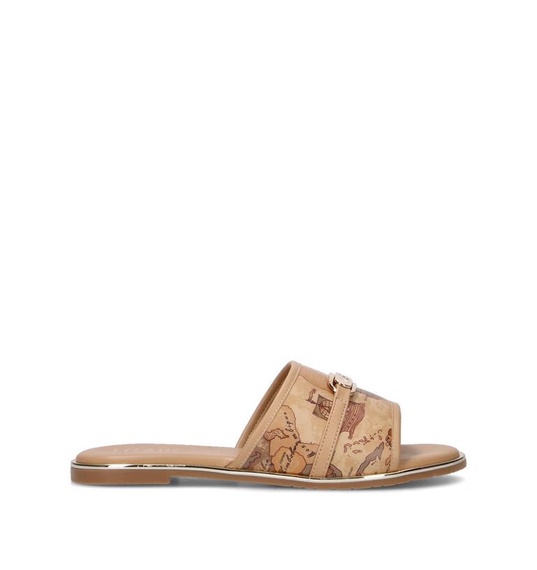 ALVIERO MARTINI Ciabatta ragazza beige