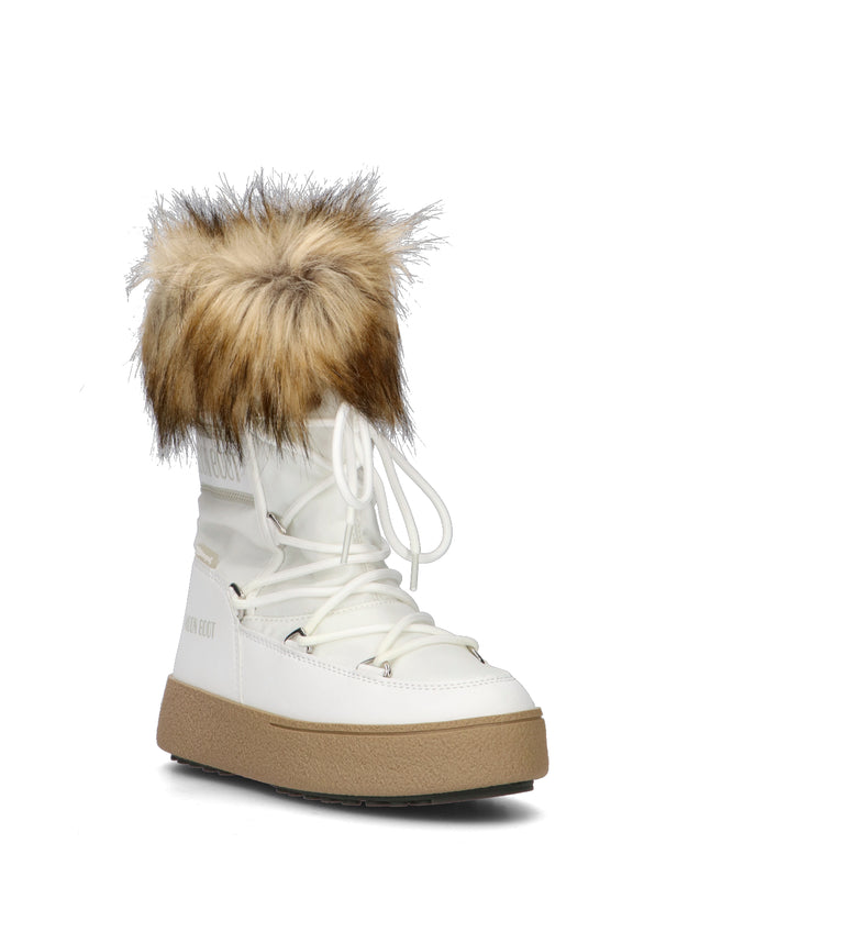 MOON BOOT LTRACK MONACO LOW WP Doposci donna bianco