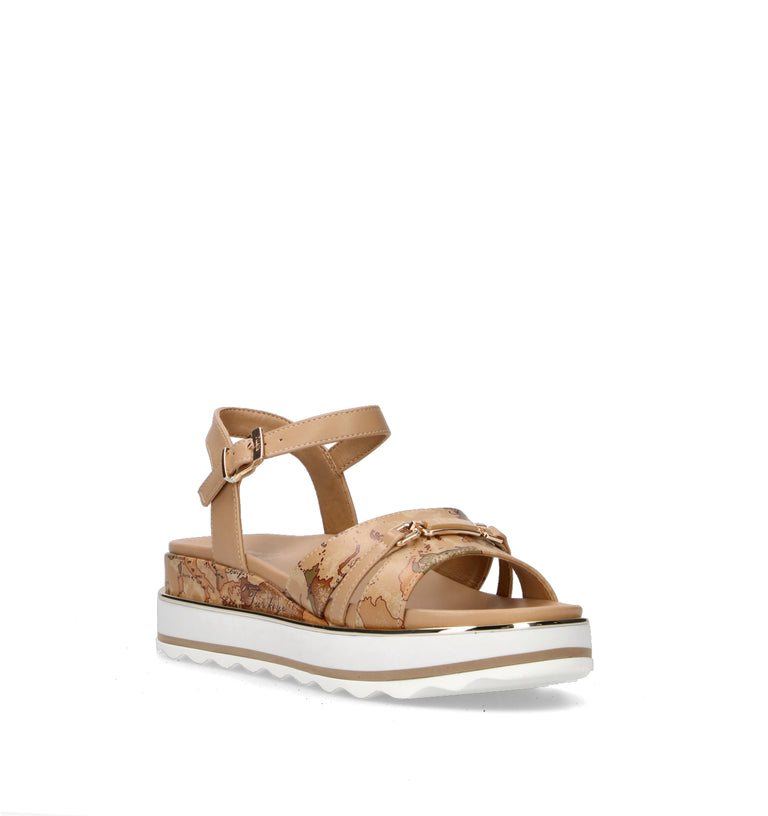 ALVIERO MARTINI Sandalo ragazza beige