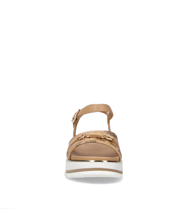 ALVIERO MARTINI Sandalo ragazza beige