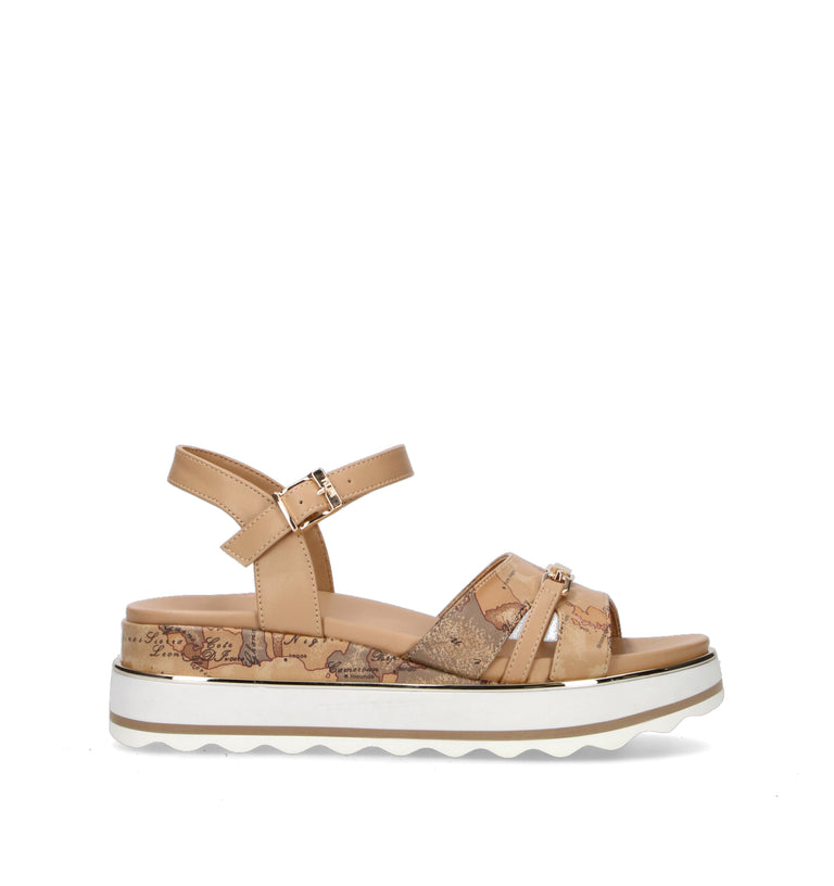 ALVIERO MARTINI Sandalo ragazza beige