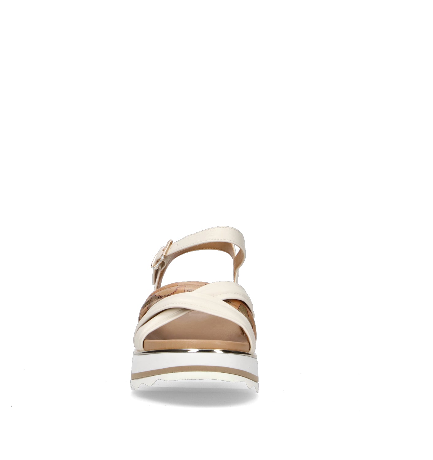 ALVIERO MARTINI Sandalo ragazza bianco/beige