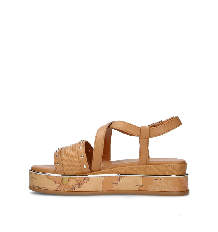 ALVIERO MARTINI Sandalo ragazza beige