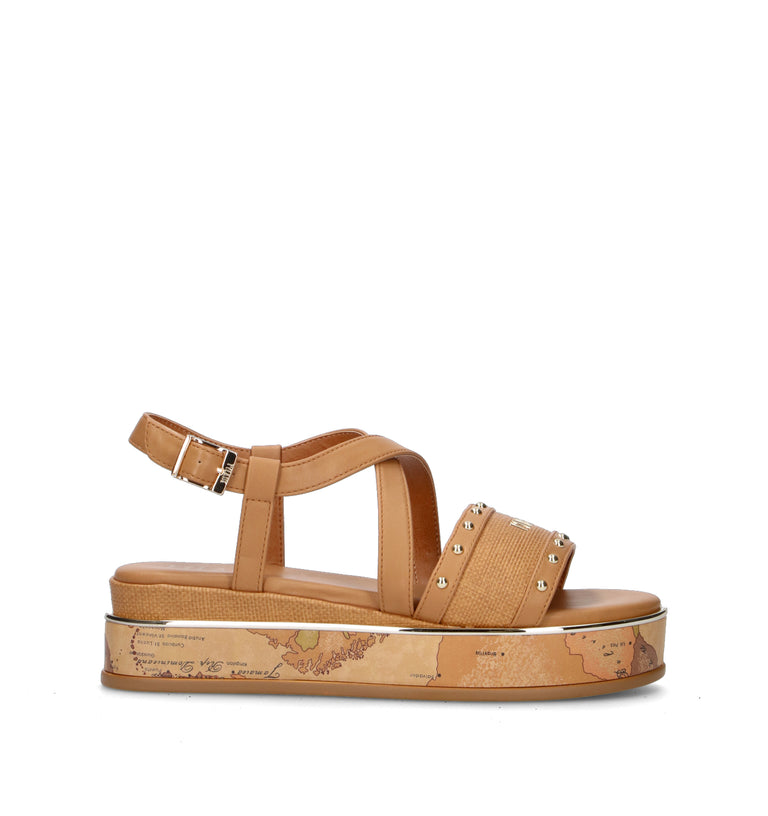 ALVIERO MARTINI Sandalo ragazza beige
