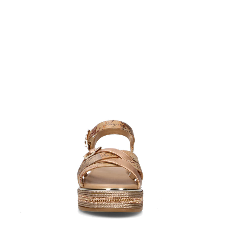 ALVIERO MARTINI Sandalo ragazza beige