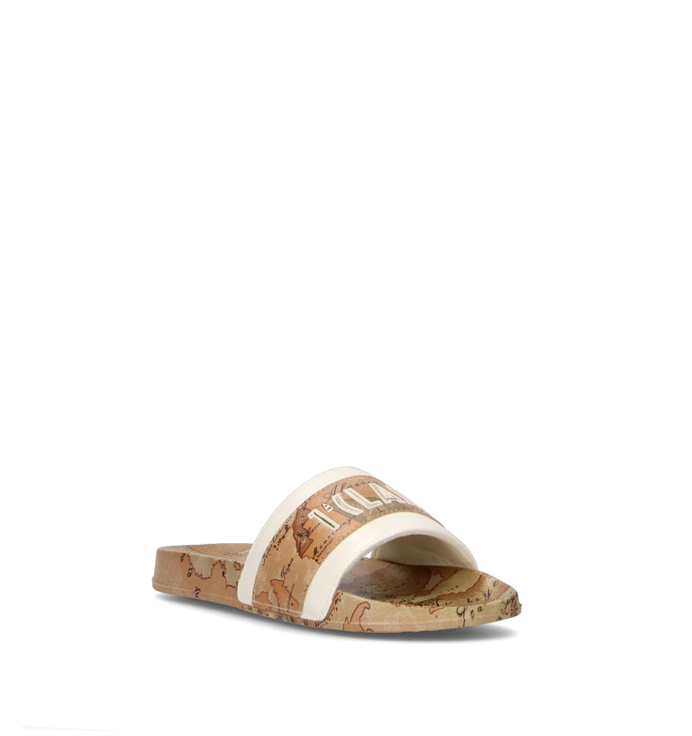 ALVIERO MARTINI Ciabatta ragazza beige