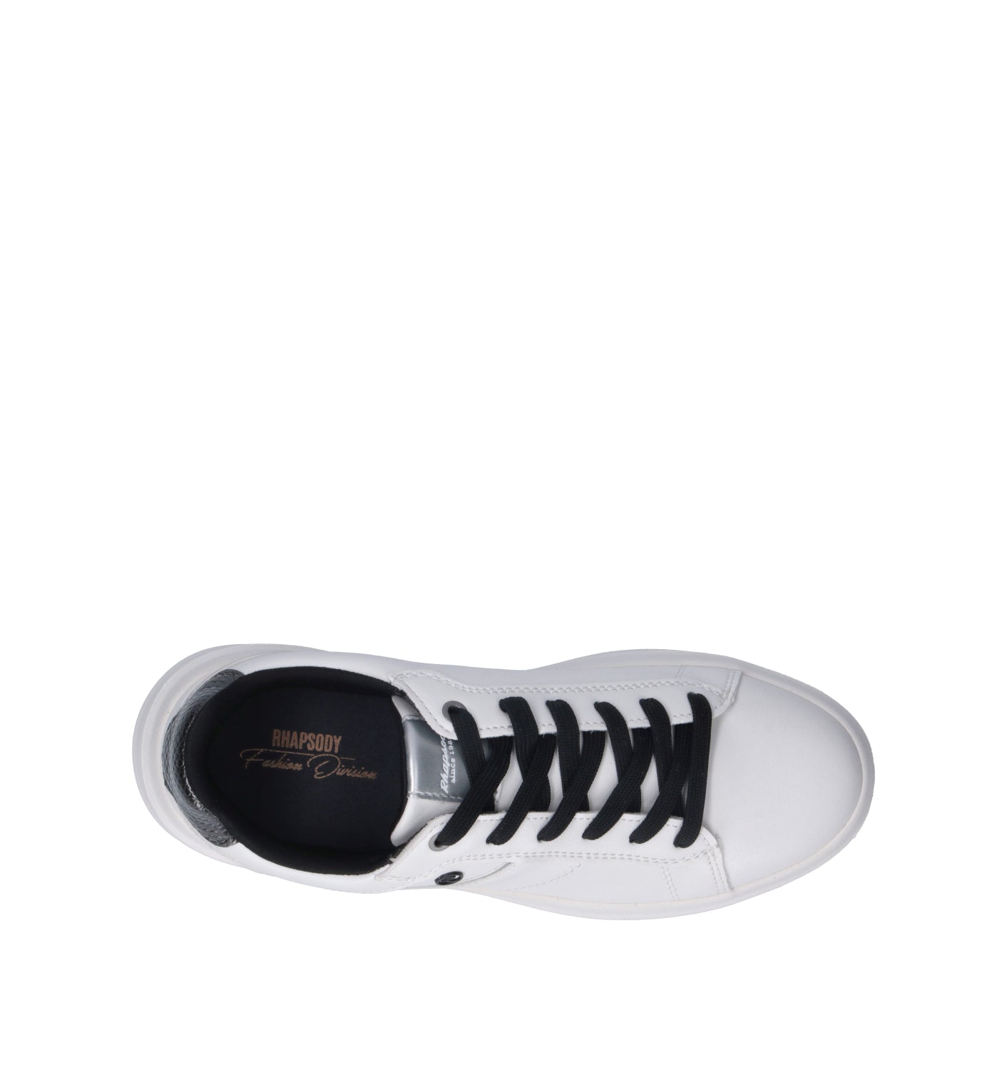RHAPSODY Sneaker donna bianca